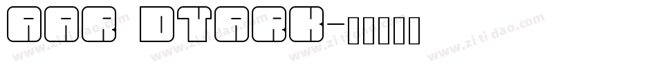 Aar dvark字体转换